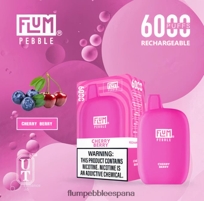 FLUM PEBBLES 6000 bocanadas Cereza 4T66NJ20 FLUM float vape precio