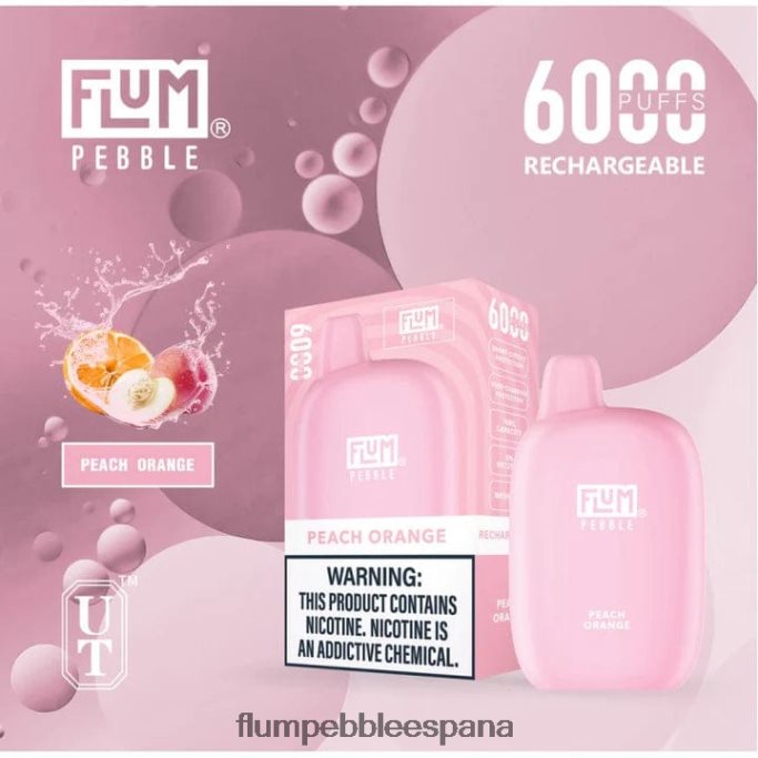 FLUM PEBBLES 6000 bocanadas durazno helado 4T66NJ60 FLUM float vape precio