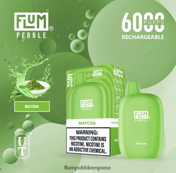 FLUM PEBBLES 6000 bocanadas matcha 4T66NJ54 FLUM PEBBLE precio